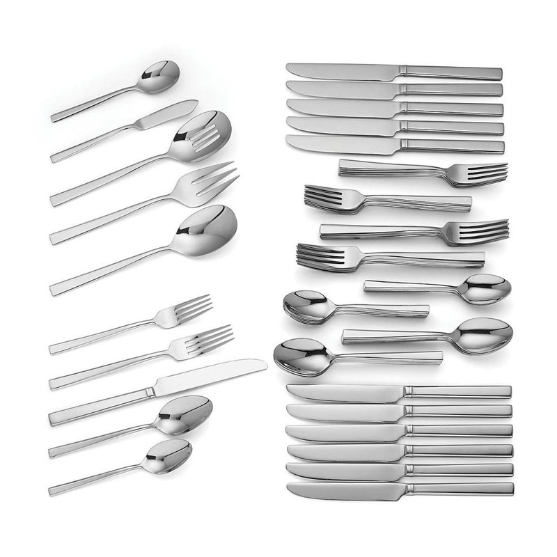 Reed & Barton Reed And Barton Cole 65pc Flatware Set & Reviews